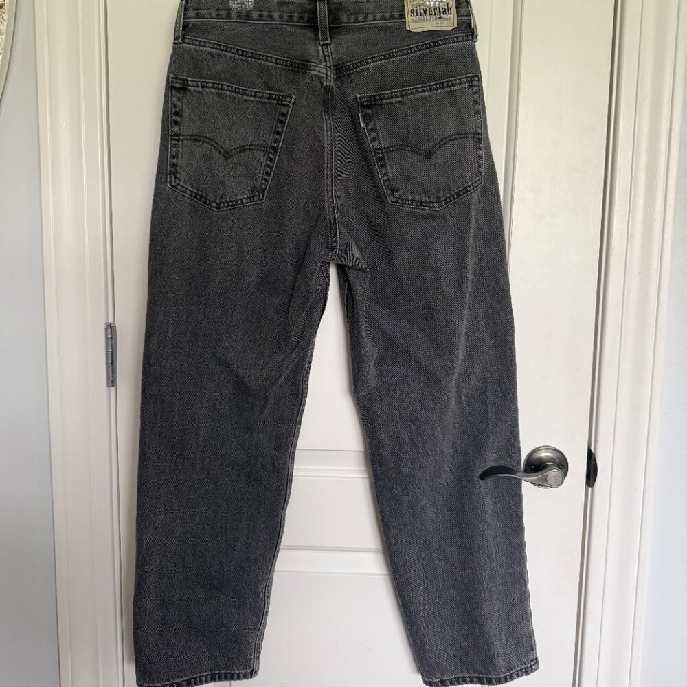 Levis Silvertab Black Jeans Womens 30x30